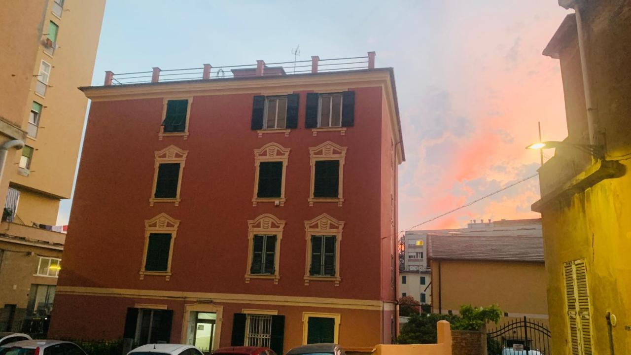 La Casa Di Amy Lägenhet Genua Exteriör bild